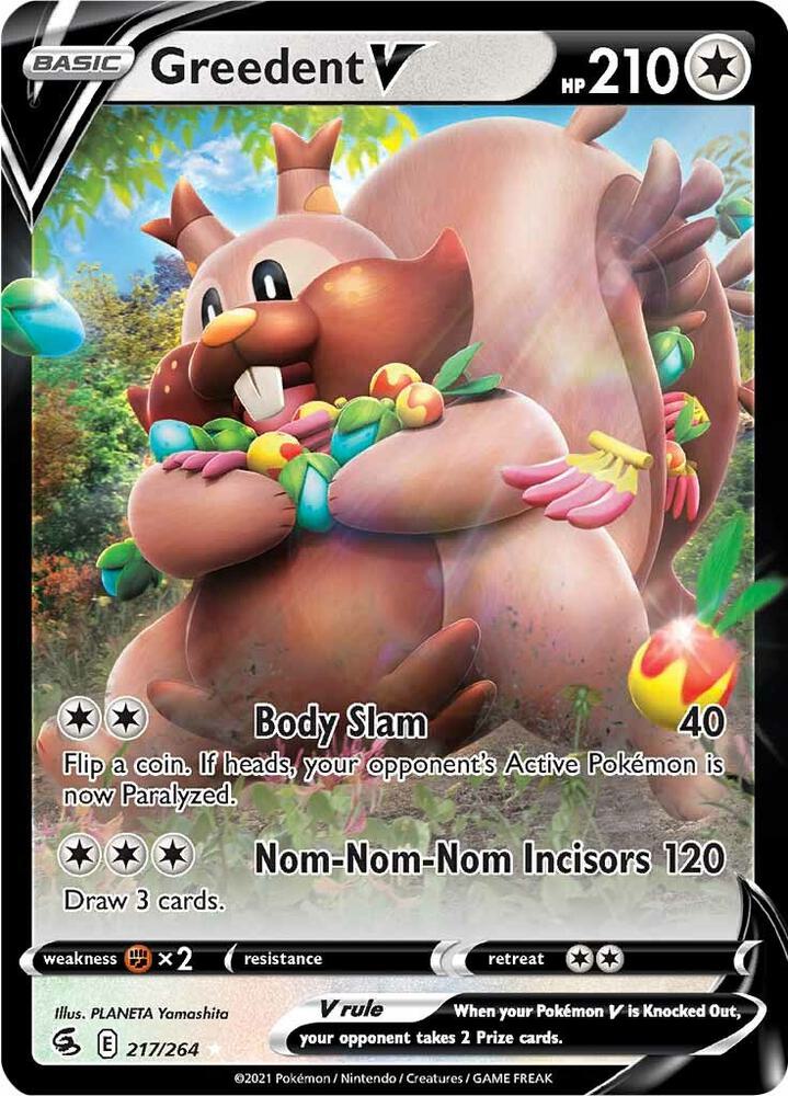 Greedent V · Fusion Strike · SR