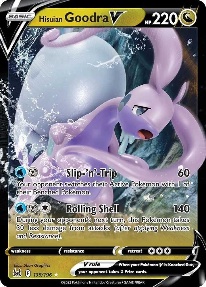 Hisuian Goodra V · Lost Origin · SR