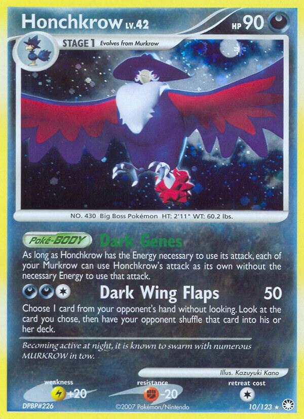 Honchkrow · Mysterious Treasures · U