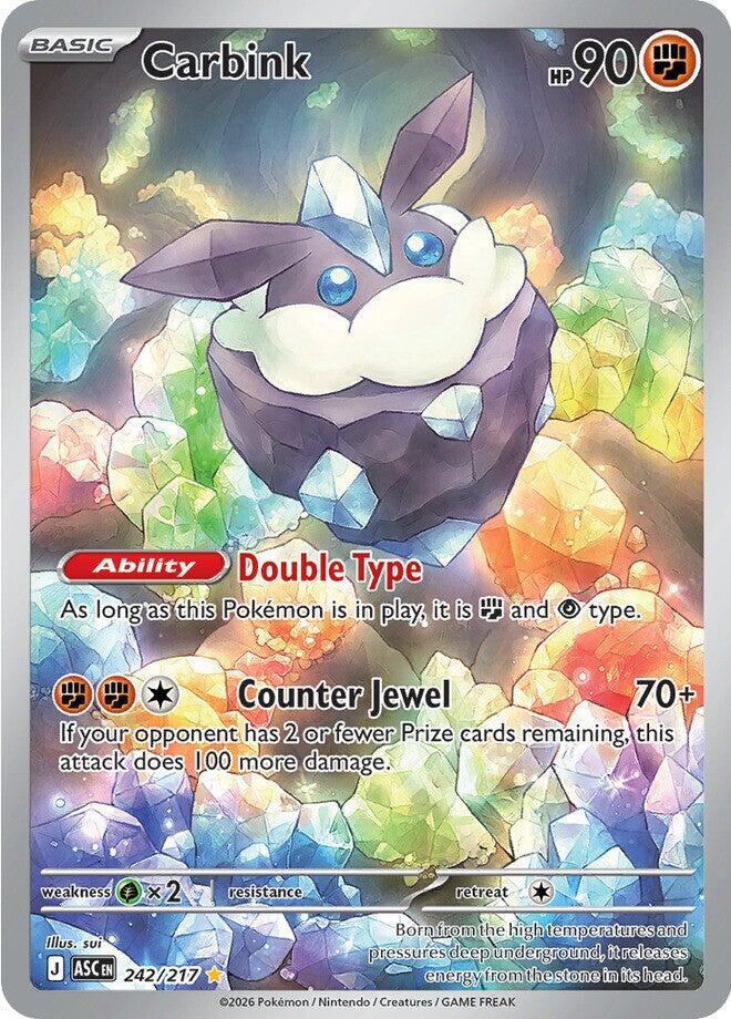 Carbink · 242/217 · Ascended Heroes · AR