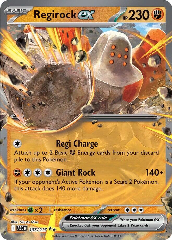 Regirock ex · Ascended Heroes · R