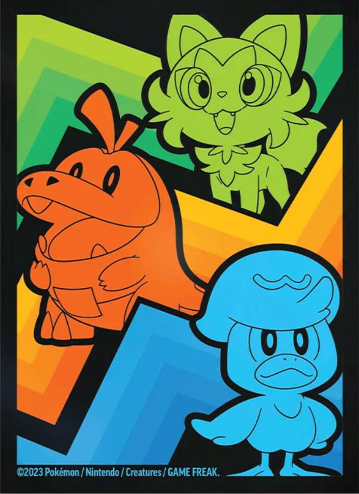 Pokemon TCG: Paldea Evolved Elite Trainer Box Card Sleeves