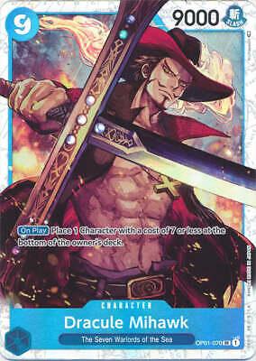 Dracule Mihawk · OP01-070 · Romance Dawn · SR